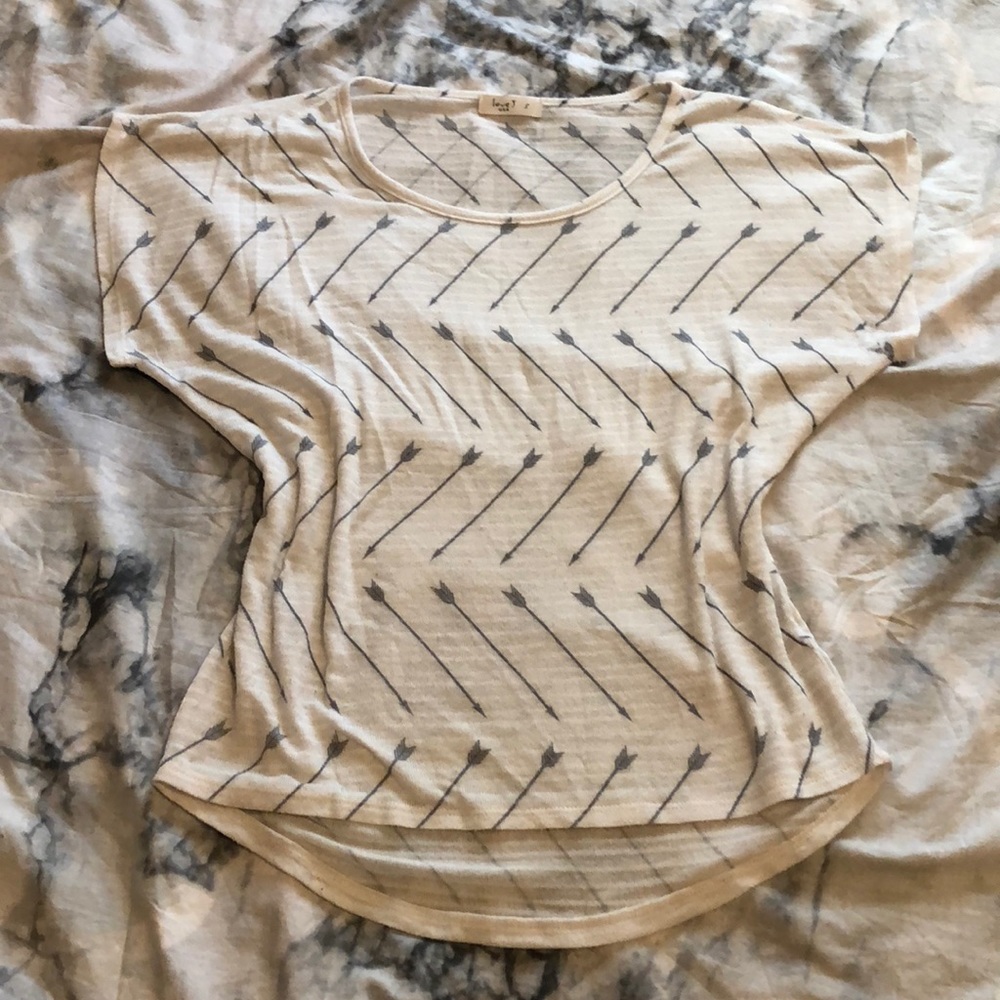 Cream blouse
